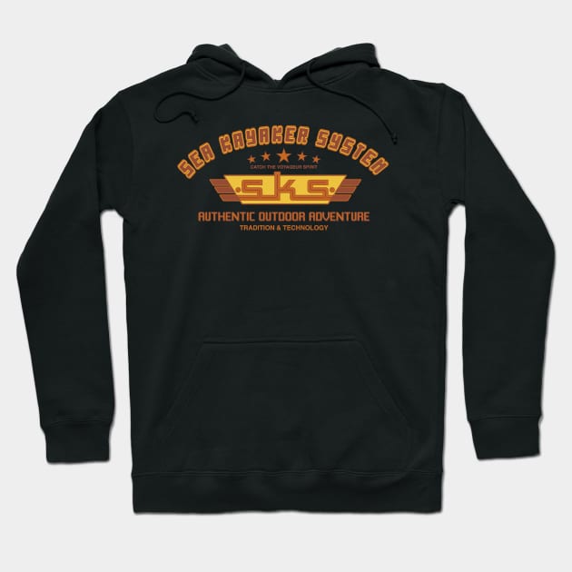 Sea Kayaker System Hoodie by TBM Christopher